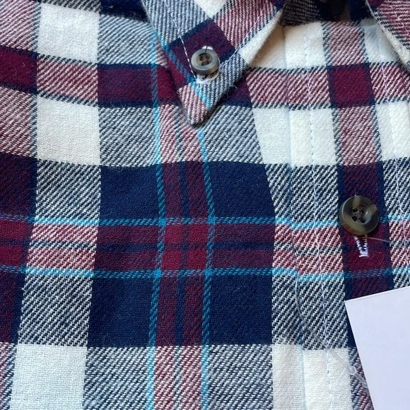 Saddlebred Men's Plaid Flannel Shirt - Red, Blue, White

New with tags - Picture 4 of 4